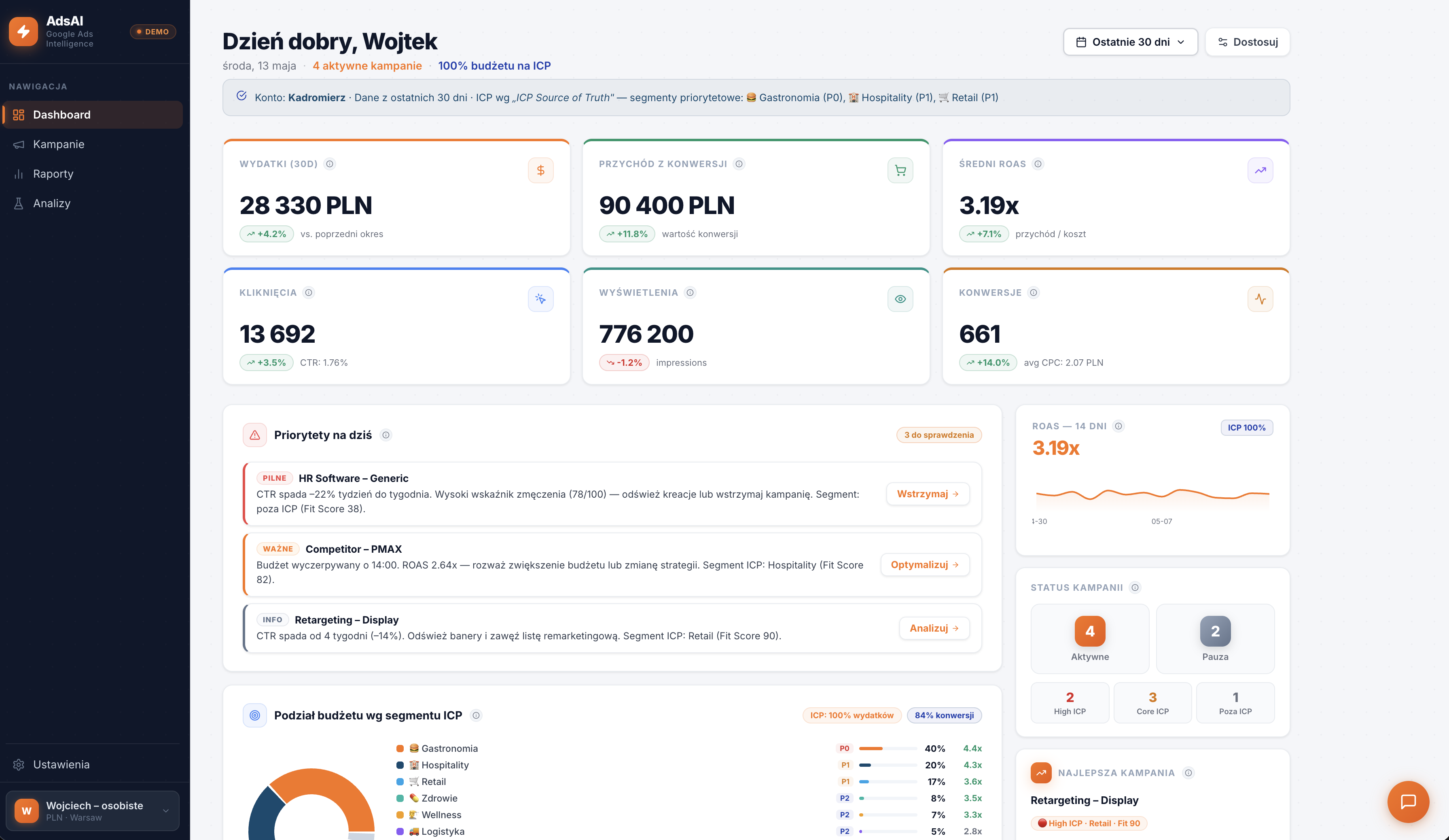 AdsAI — AI-native Google Ads cockpit